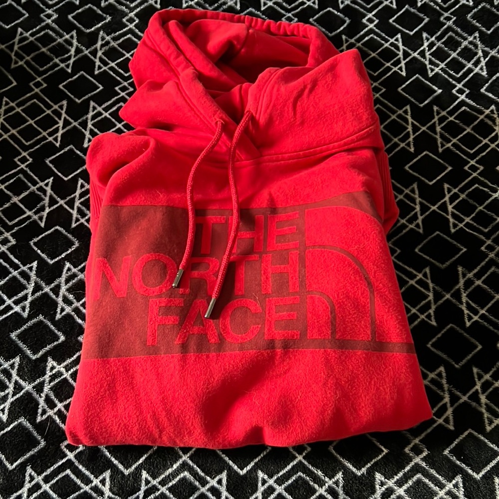 Red North Face Hoodie ❤️